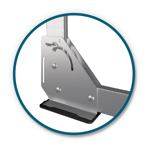 Barrial Shed einfacher Montage Schritt 1 Anbringen des Holms