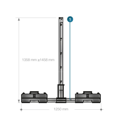 Paravent Sichtschutz technische Merkmale